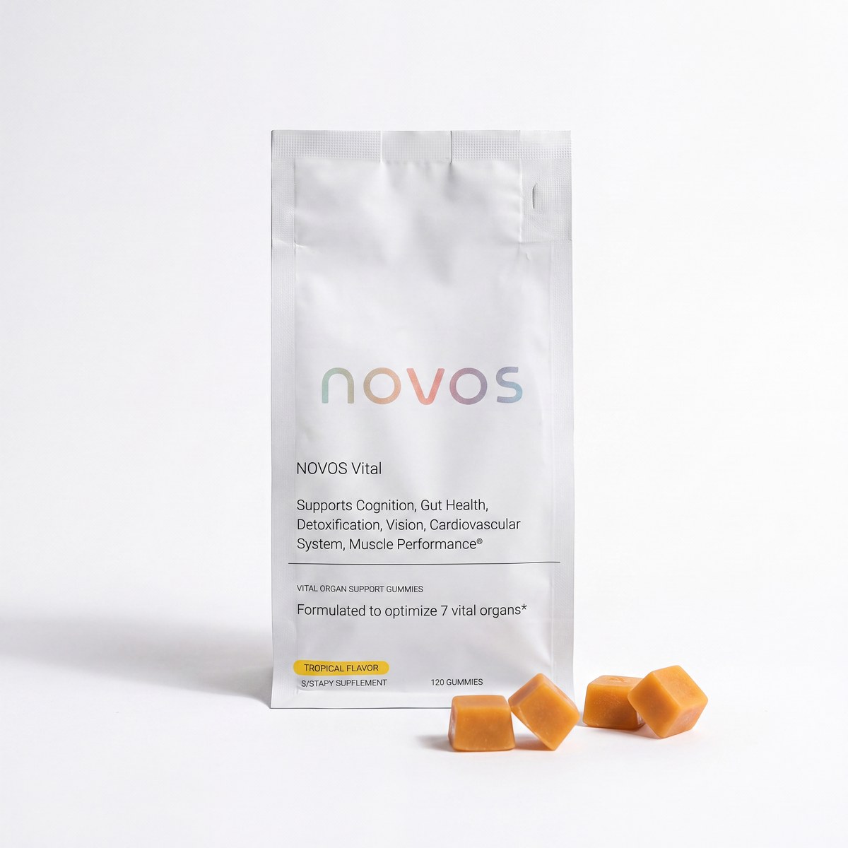 NOVOS Vital longevity chews in their jar